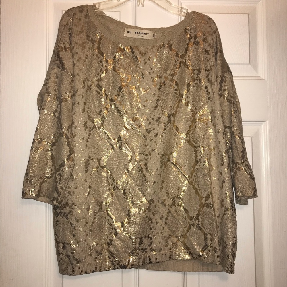 Gold Sweater